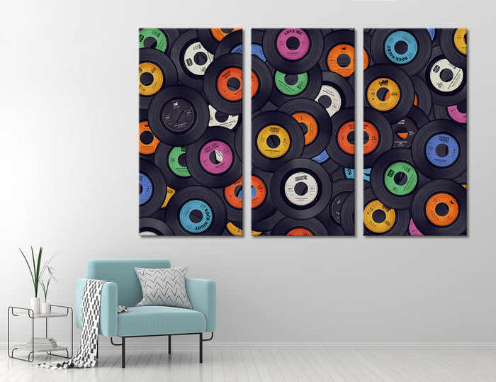 Vinyl Decor Canvas Print #1311