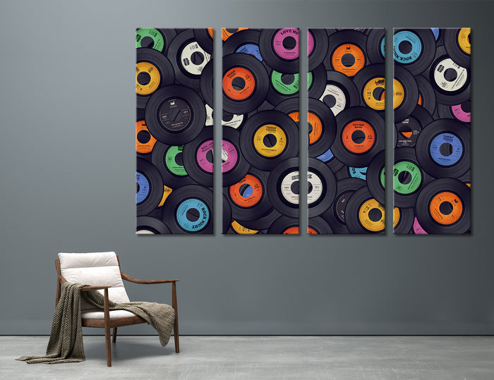 Vinyl Decor Canvas Print #1311