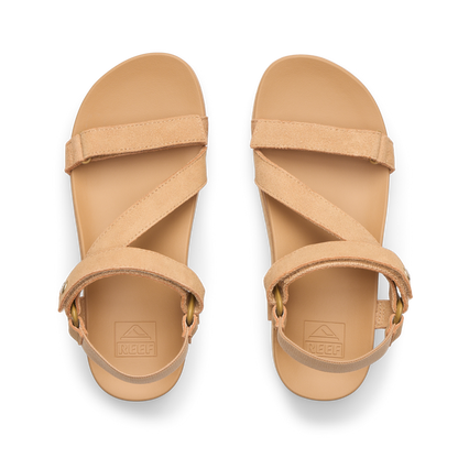 Vista Higher Luna - Tan Suede - Top View