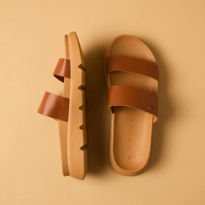 Vista Luxe Thea - Leather Brown - Top View