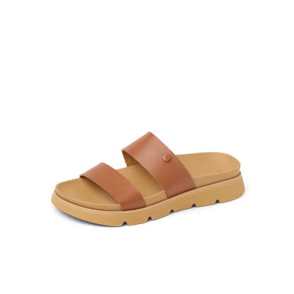 Vista Luxe Thea - Leather Brown - Left Side View