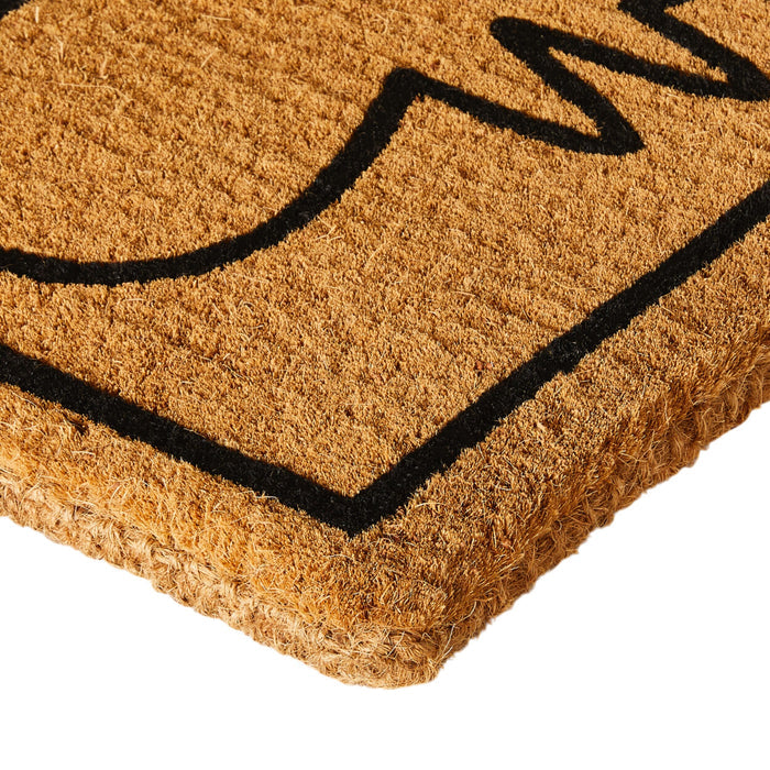 Welcome Long Coir Doormat 120x40cm