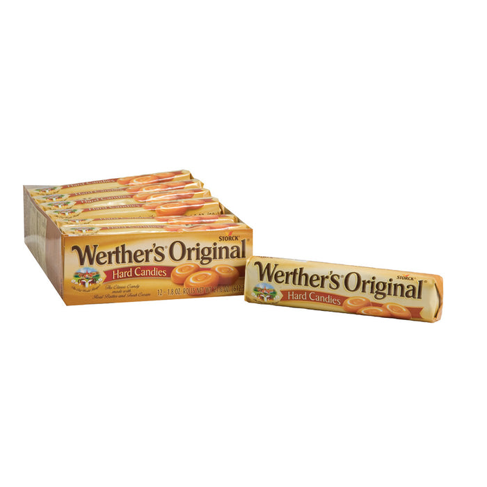 Werthers Original Caramels - 1.8oz Rolls 12ct