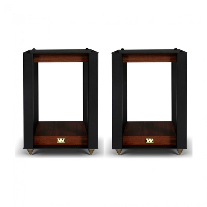 Wharfedale Linton Speaker Stands Pair for Linton & Super Linton Speakers Mahogany - Ex-Display Clearance