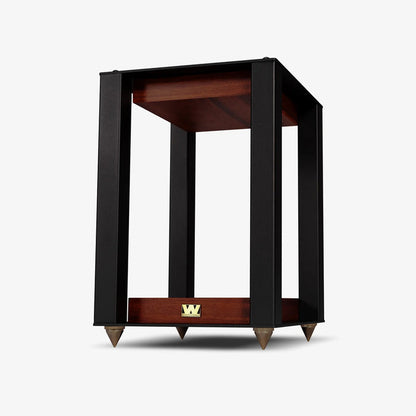 Wharfedale Linton Speaker Stands Pair for Linton & Super Linton Speakers Mahogany - Ex-Display Clearance