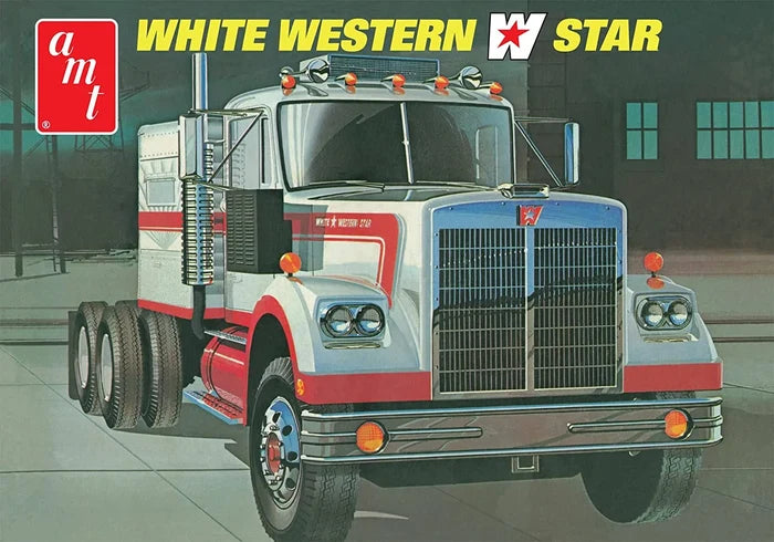 White Western Star AMT 1:25