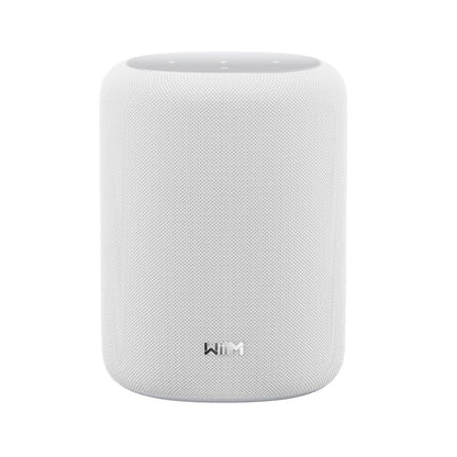 WiiM Sound Lite Wireless Smart Speaker with WiiM NorStone Wall Mount (Single) - White White