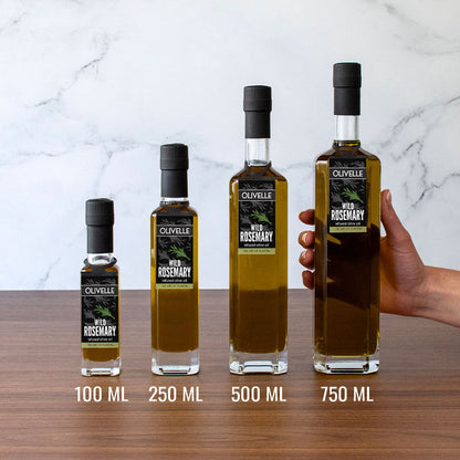 Wild Rosemary Infused Olive Oil Bottle Size