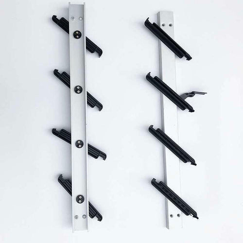 Wind Louvre Frame 5 Blade Alu 6" S/C Glass