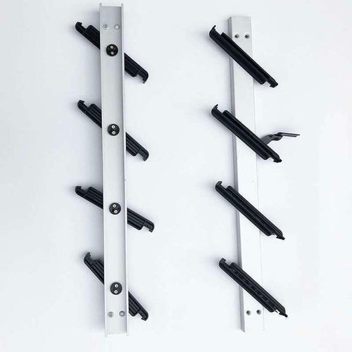 Wind Louvre Frame 8 Blade Alu 6" D/C Glass **