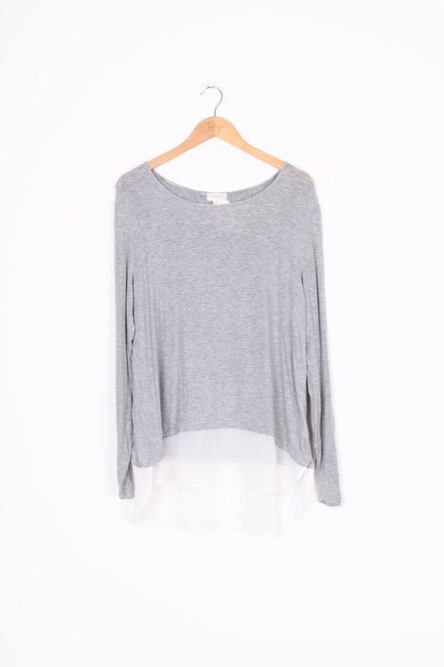 Witchery Womens Grey Top Size XL