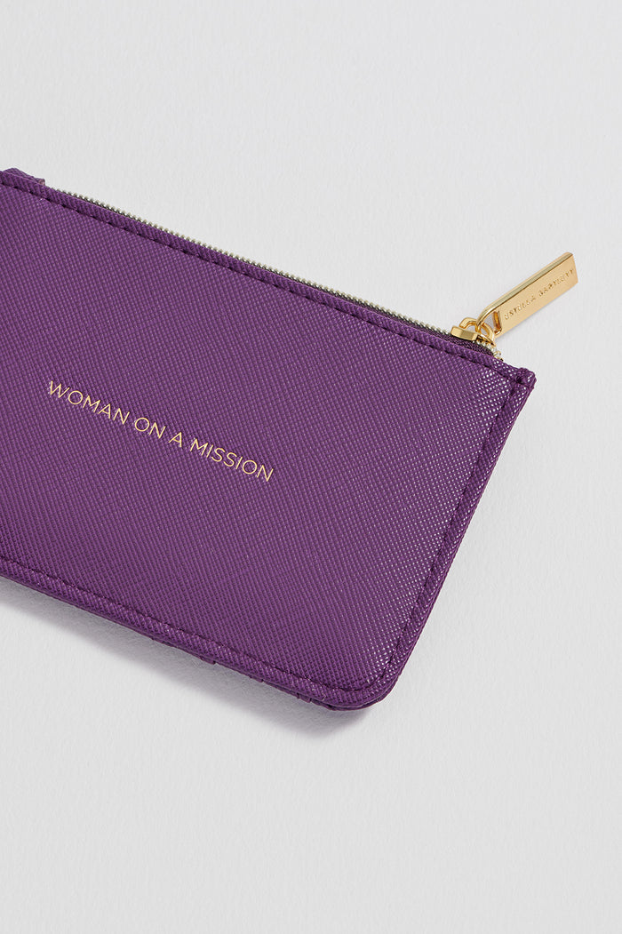 Woman on a Mission Card Purse