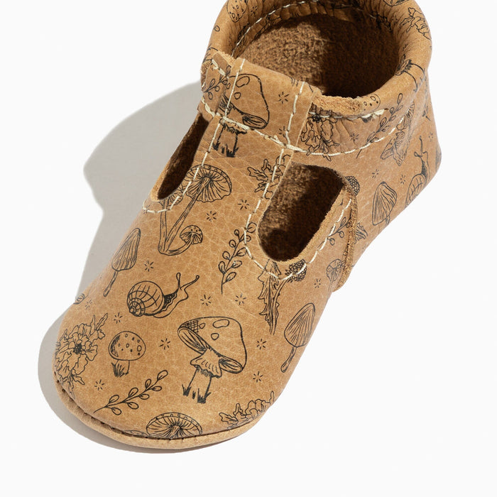 Woodland T-Bar Baby Shoe T-Bar Soft Sole
