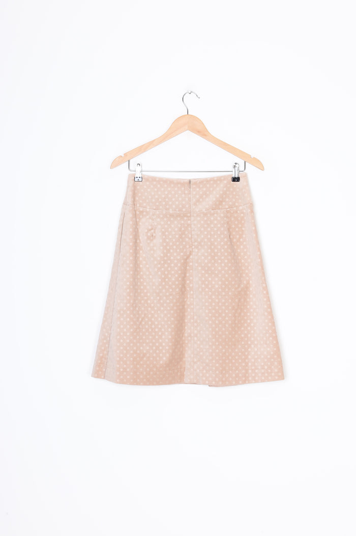 World Womens Beige Skirt Size XS