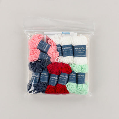 Woven Star Quilt Block Punch Needle Kit