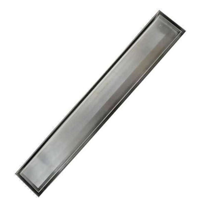 WR Long Tile Inserted Floor Drain 495 x 75 x 25mm
