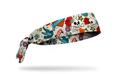 Wreckless Hearts Flex Tie Headband - View 2