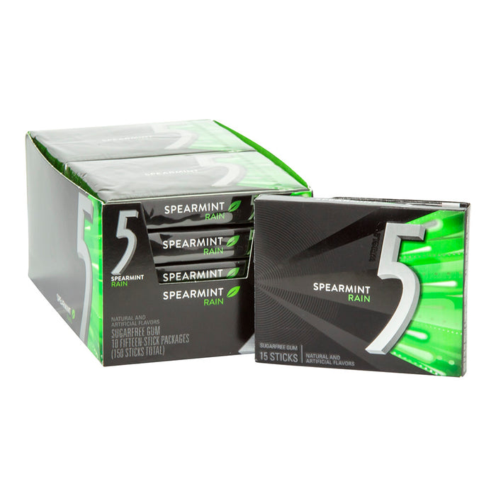 Wrigley's 5 Gum - Rain 15-Stick 10ct