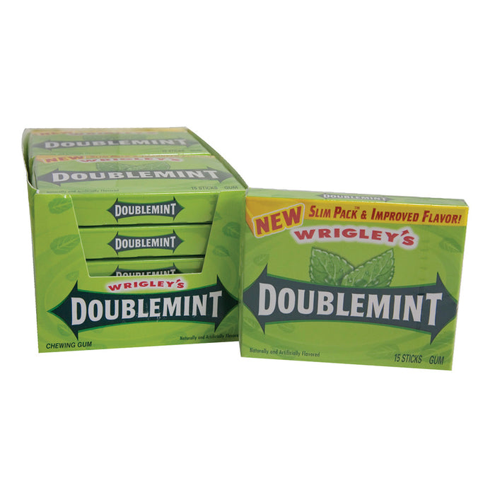 Wrigley's Doublemint - 15-Stick Slim Packs 10ct