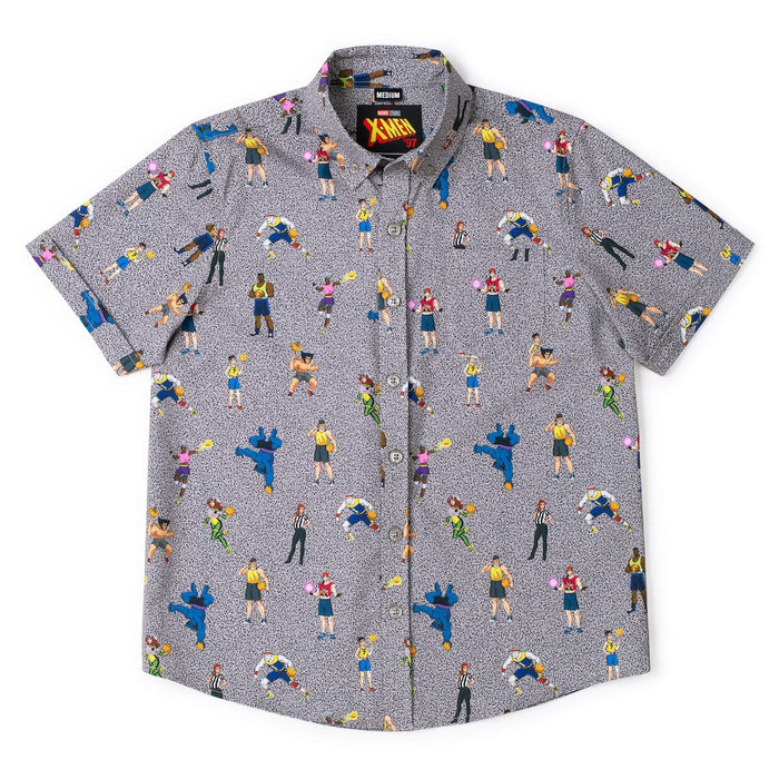 RSVLTS XS Marvel Youth Short Sleeve Shirt X-Men ‘97 “Remember, No Powers!" – Youth KUNUFLEX Short Sleeve Shirt X-Men ‘97 “Remember, No Powers!" – Youth KUNUFLEX Short Sleeve Shirt