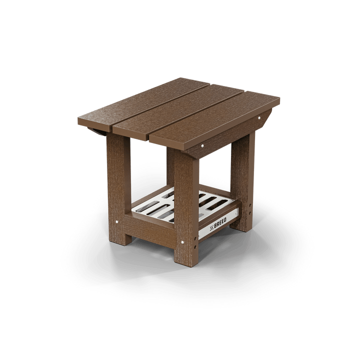 X Series Side Table - Antique Mahogany