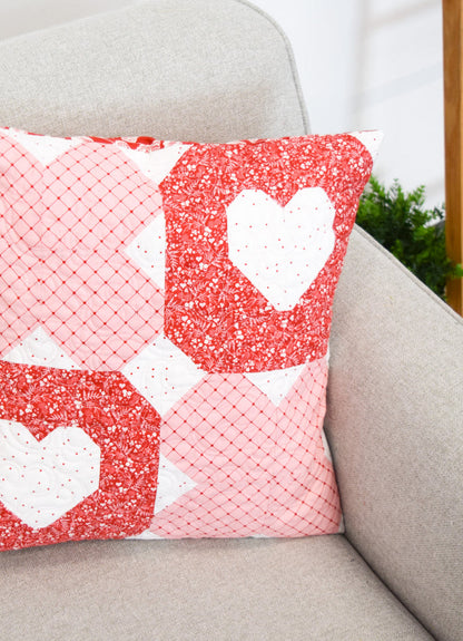 XOXO Pillow (Downloadable Sewing Pattern)