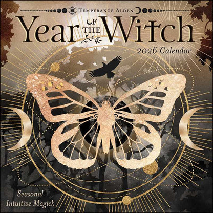 Year of the Witch 2026 Wall Calendar by Temperance  Alden