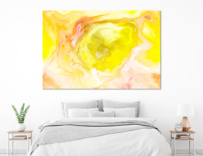 Yellow Extra Large Canvas Print #1218