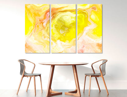Yellow Extra Large Canvas Print #1218