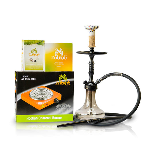 Zahrah Spade Mini Hookah Bundle