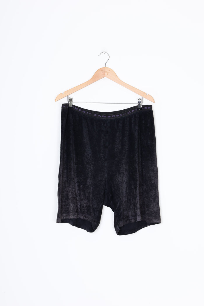 Zambesi Mens Black Shorts Size 3