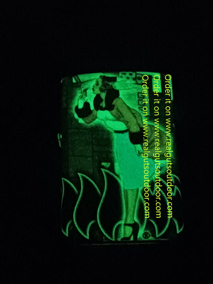 Zippo Windy Girl Glow in the Dark 540 Color 54352